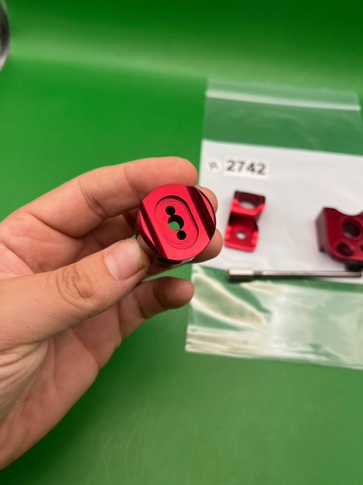 Autococker Back Block, Front Block and Vasa- Red