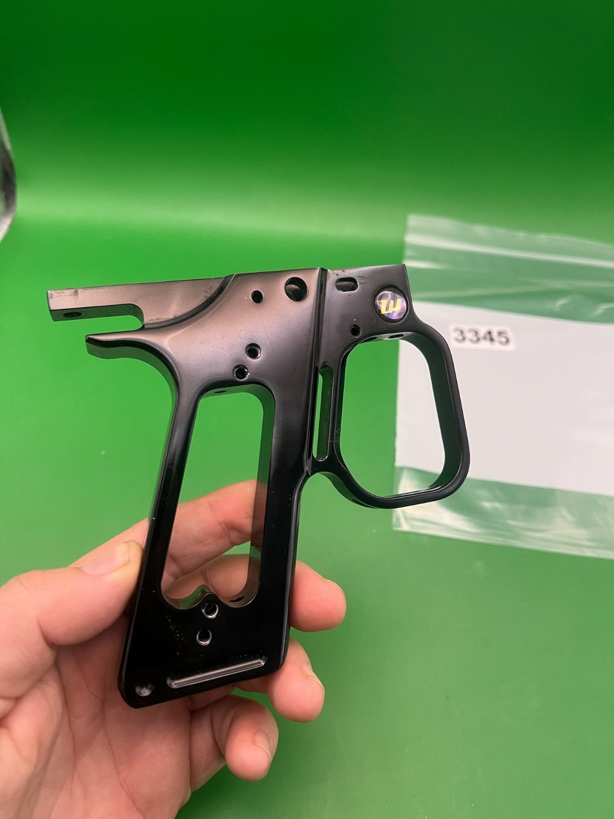 WGP Autococker Hinge Paintball Marker Frame - Black