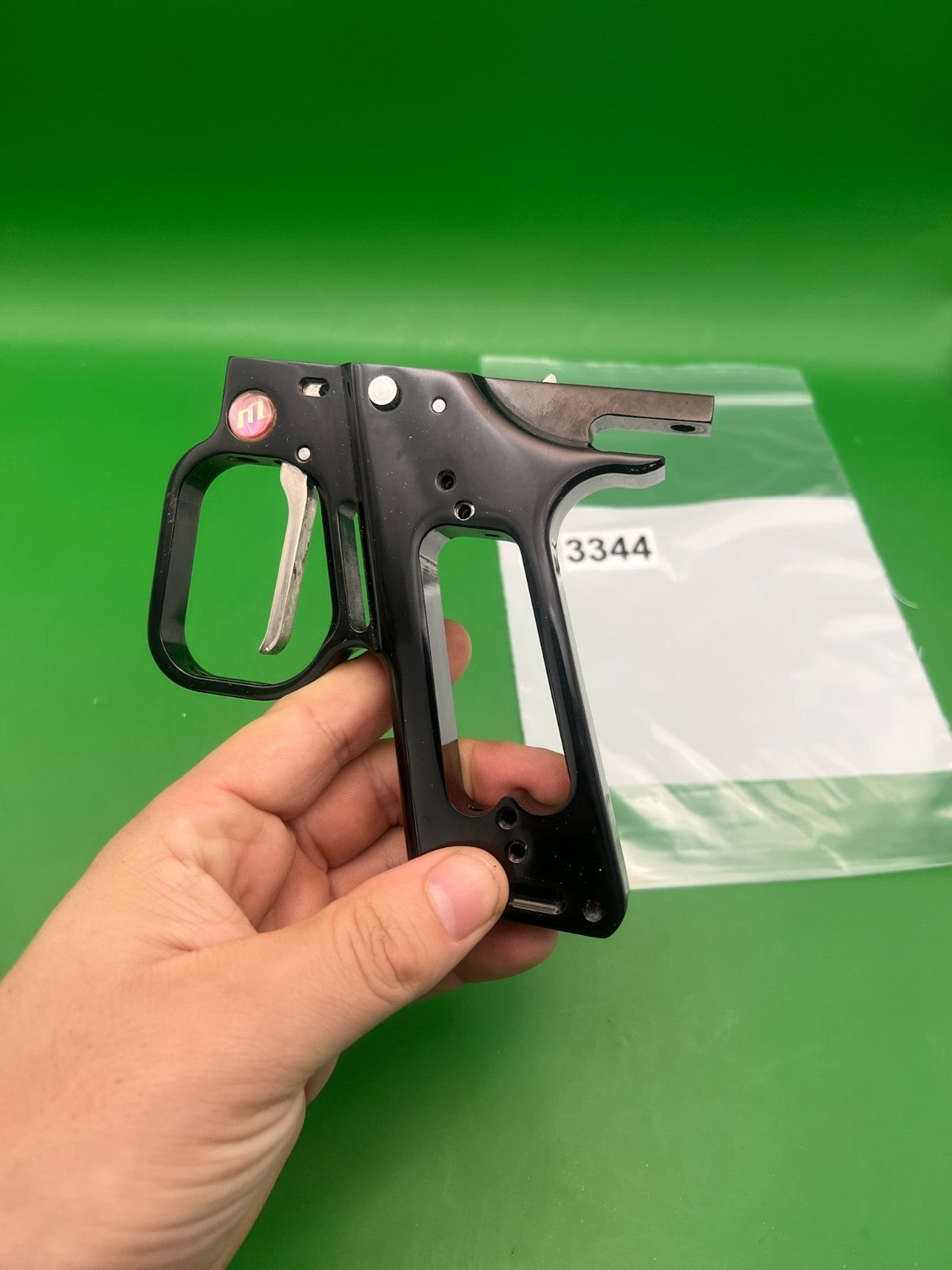 WGP Autococker Hinge Paintball Marker Frame - Black