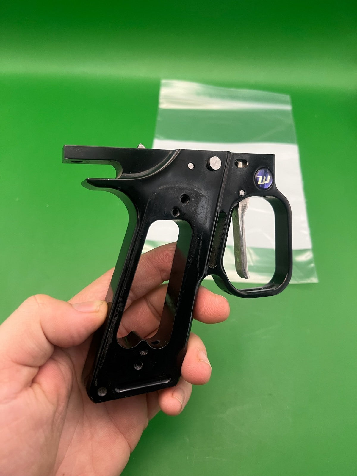 WGP Autococker Hinge Paintball Marker Frame - Black