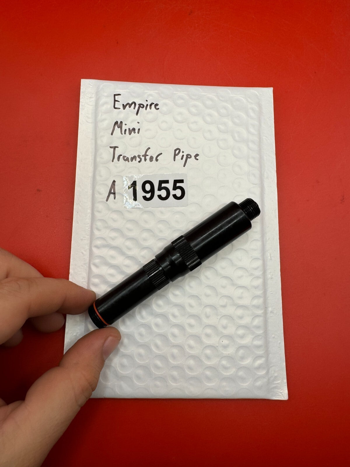 Empire MIni Transfer Pipie - used paintball transfer pipe - black