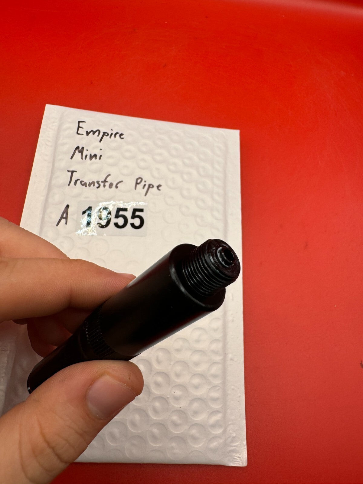 Empire MIni Transfer Pipie - used paintball transfer pipe - black