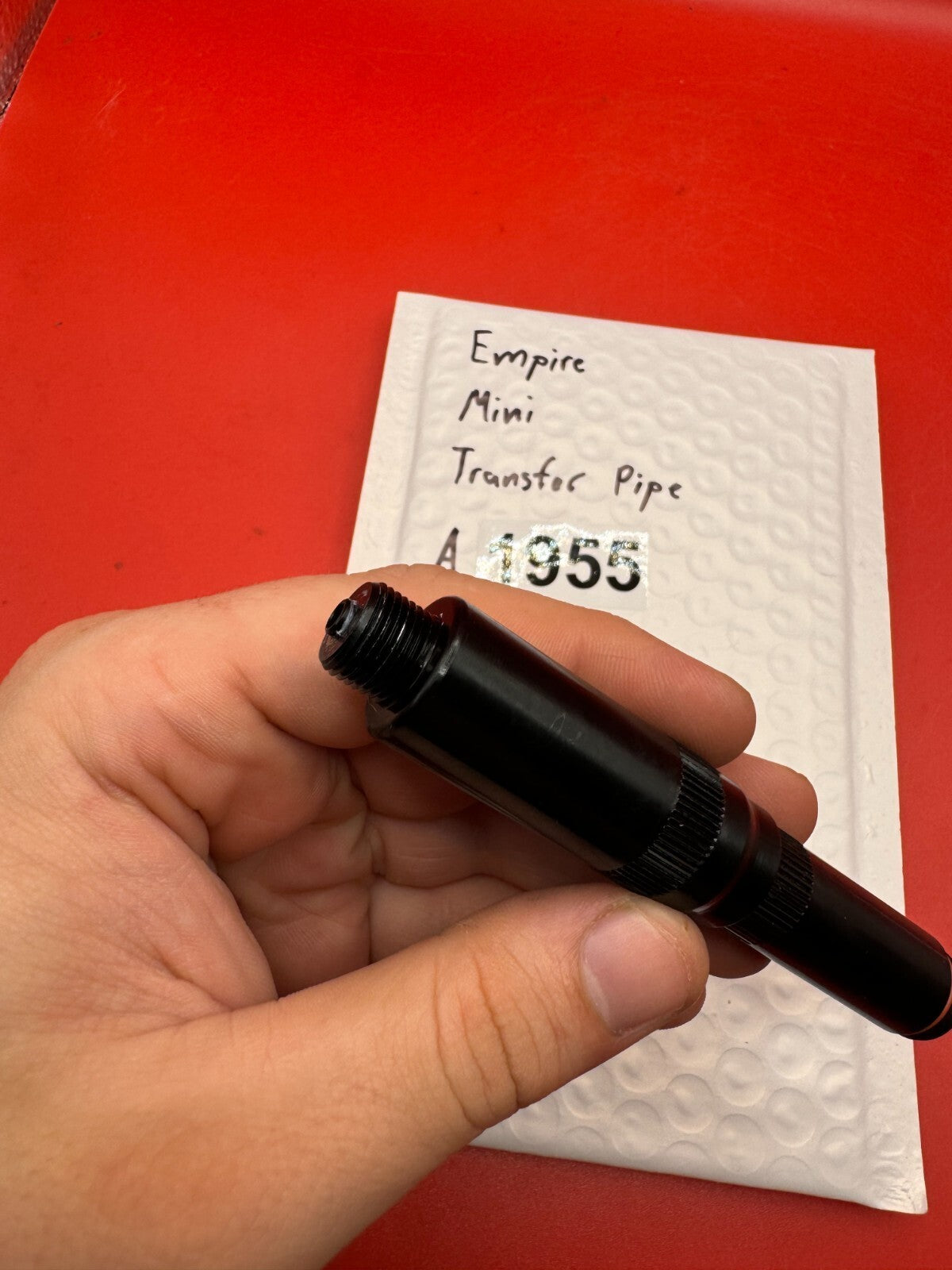 Empire MIni Transfer Pipie - used paintball transfer pipe - black