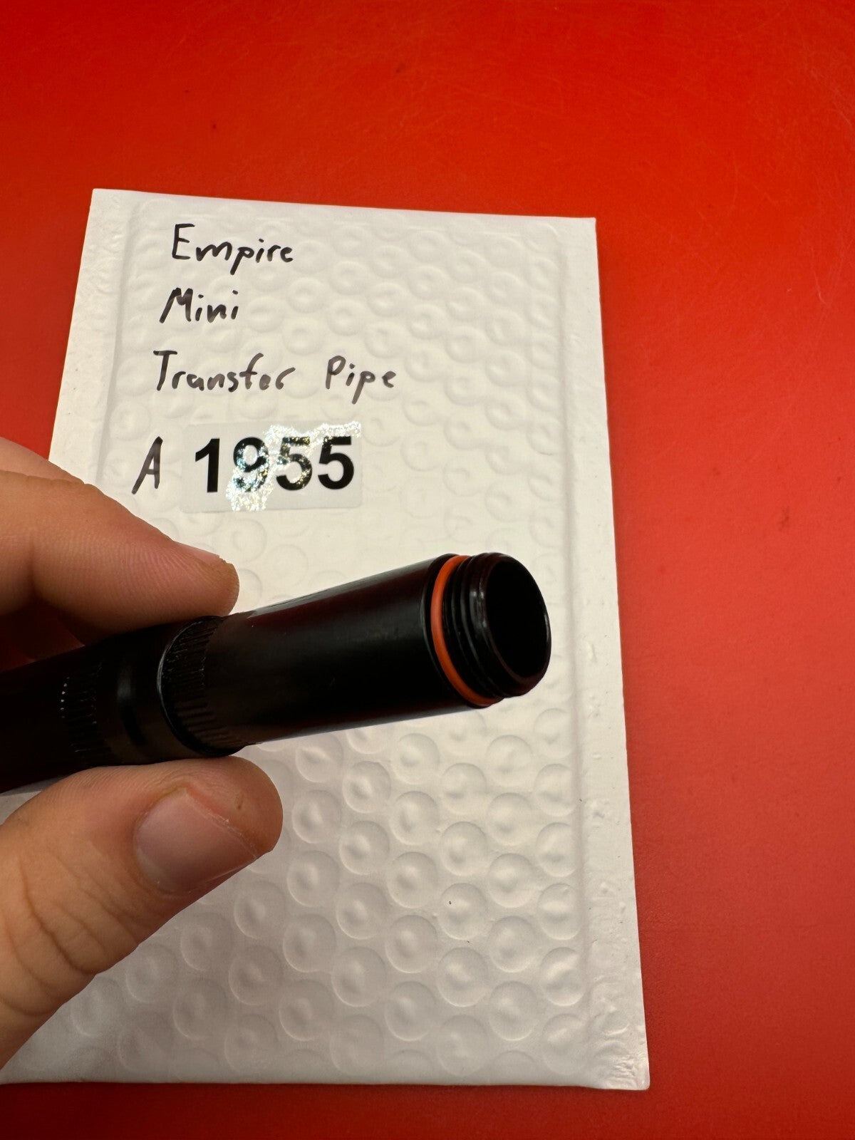 Empire MIni Transfer Pipie - used paintball transfer pipe - black