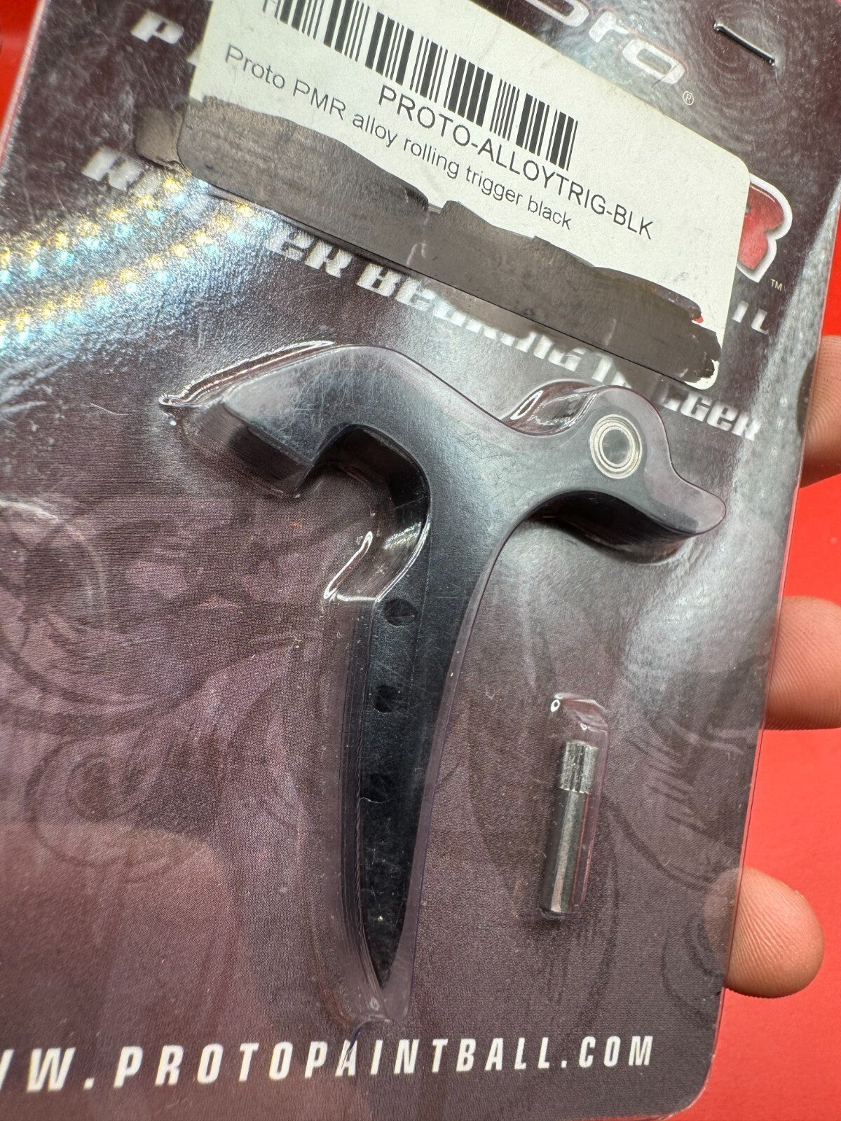Dye/Proto PMR Alloy Trigger NOS-Black - used paintball trigger - black