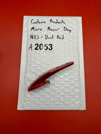 Custom Products Micro Razor Drop NOS-Dust Red - used paintball drop forward / asa drop - dust red
