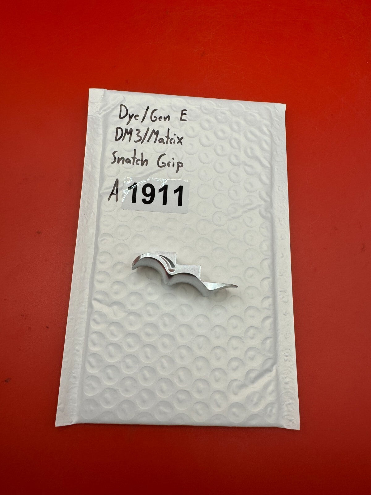 Dye/Gen E DM3/Matrix Snatch Grip - Liquid - used paintball trigger (snatch grip / double trigger) - silver