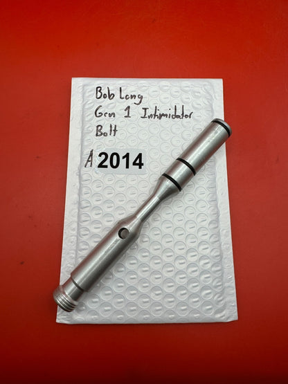 Bob Long Gen 1 Intimidator Bolt - used paintball bolt - silver