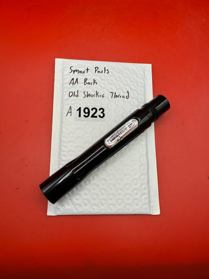 Smart Parts AA Back Old Shocker Thread - used paintball barrel back - black