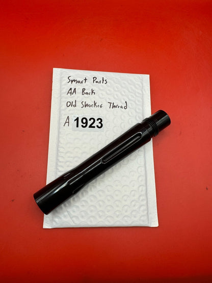 Smart Parts AA Back Old Shocker Thread - used paintball barrel back - black