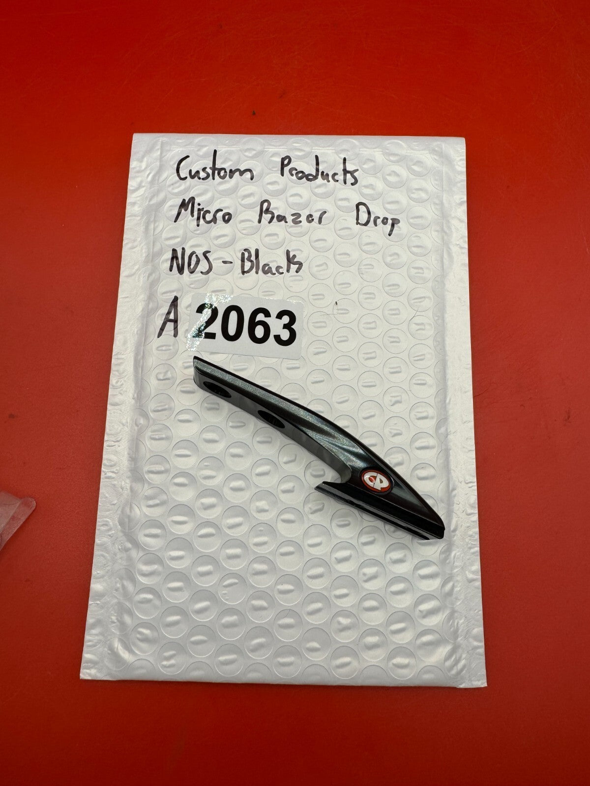 Custom Products Micro Razor Drop NOS-Black - used paintball drop forward - black