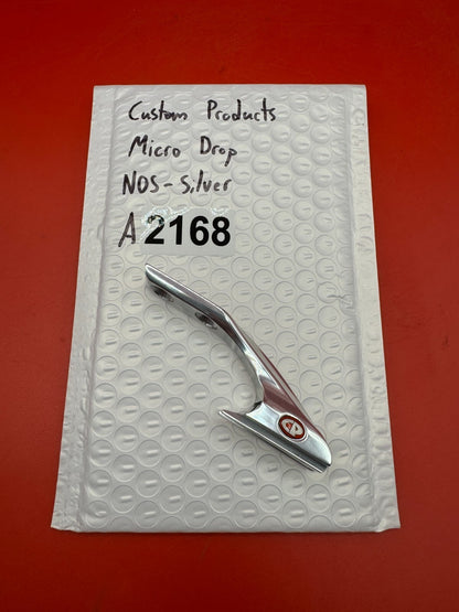 Custom Products Micro Drop NOS-Silver - used paintball drop forward - silver
