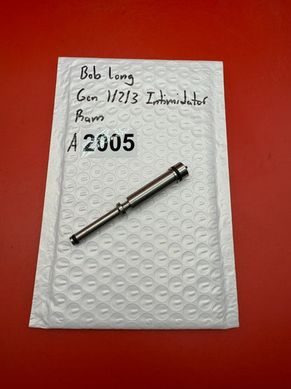 Bob Long Gen 1/2/3 Intimidator Ram - used paintball ram - silver