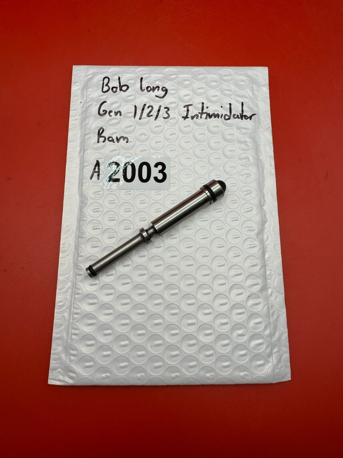 Bob Long Gen 1/2/3 Intimidator Ram - used paintball ram - silver