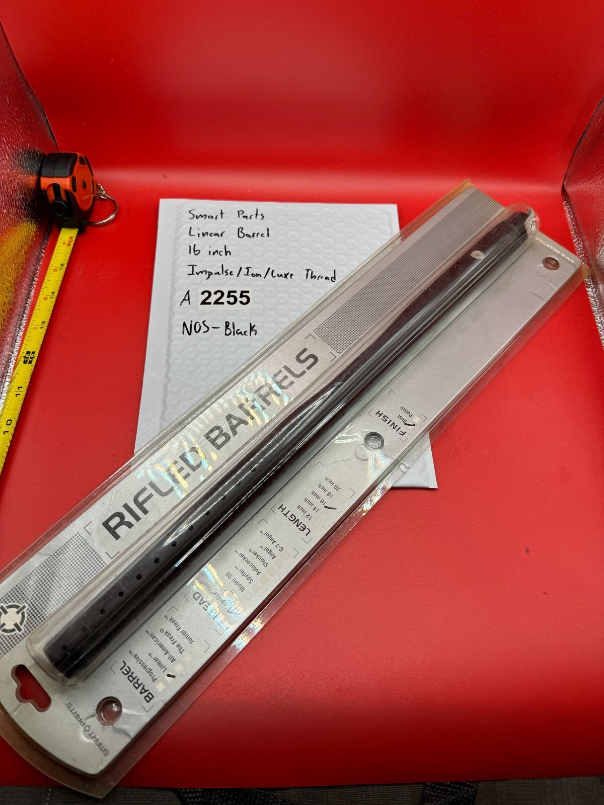 Smart Parts Linear Barrel 16 inch Impulse/Ion/Luxe Thread NOS-Black