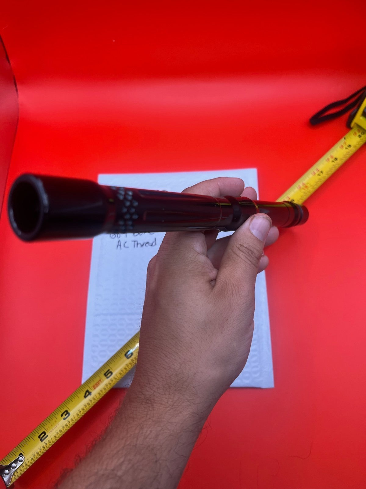 Lapco Bigshot Paintball Barrel 12'' 689 Bore AC Thread