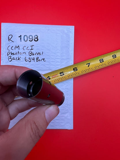 CCM CCI Phantom Paintball Barrel Back .684 Bore