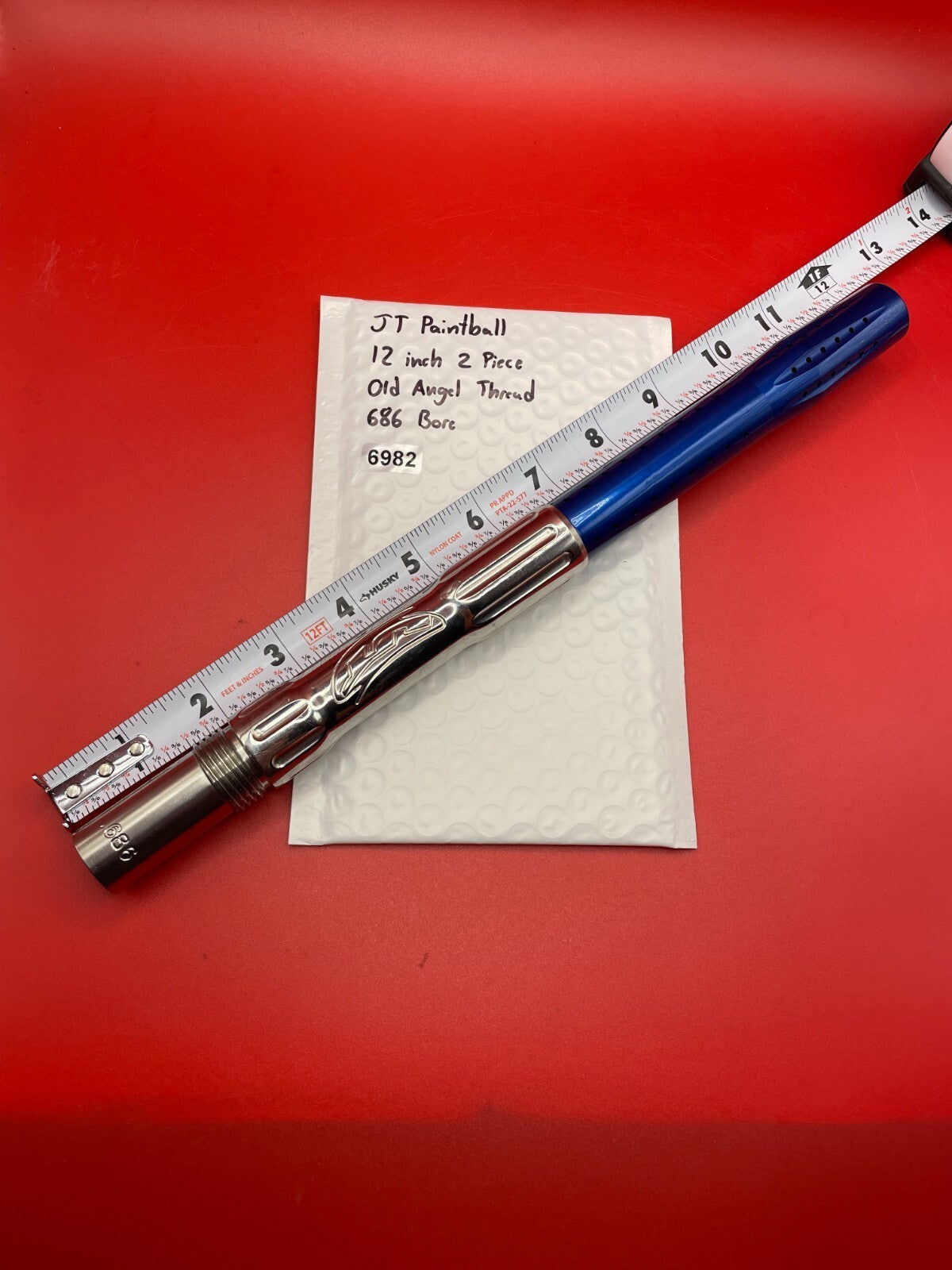 JT Paintball 12 inch 2 Piece Old Angel Thread 686 Bore
