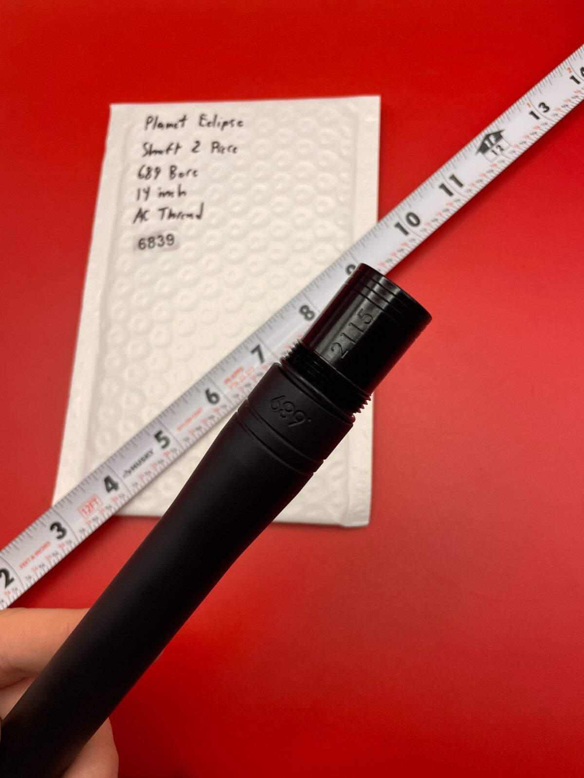 Plant Eclipse Shaft 2 Piece 689 Bore 14 inch AC Thread