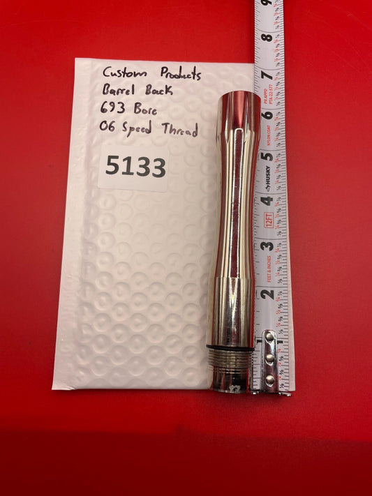 Custom Products Paintball Barrel Back 693 Bore 06 Speed Thread