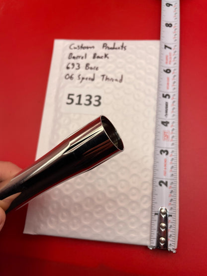 Custom Products Paintball Barrel Back 693 Bore 06 Speed Thread