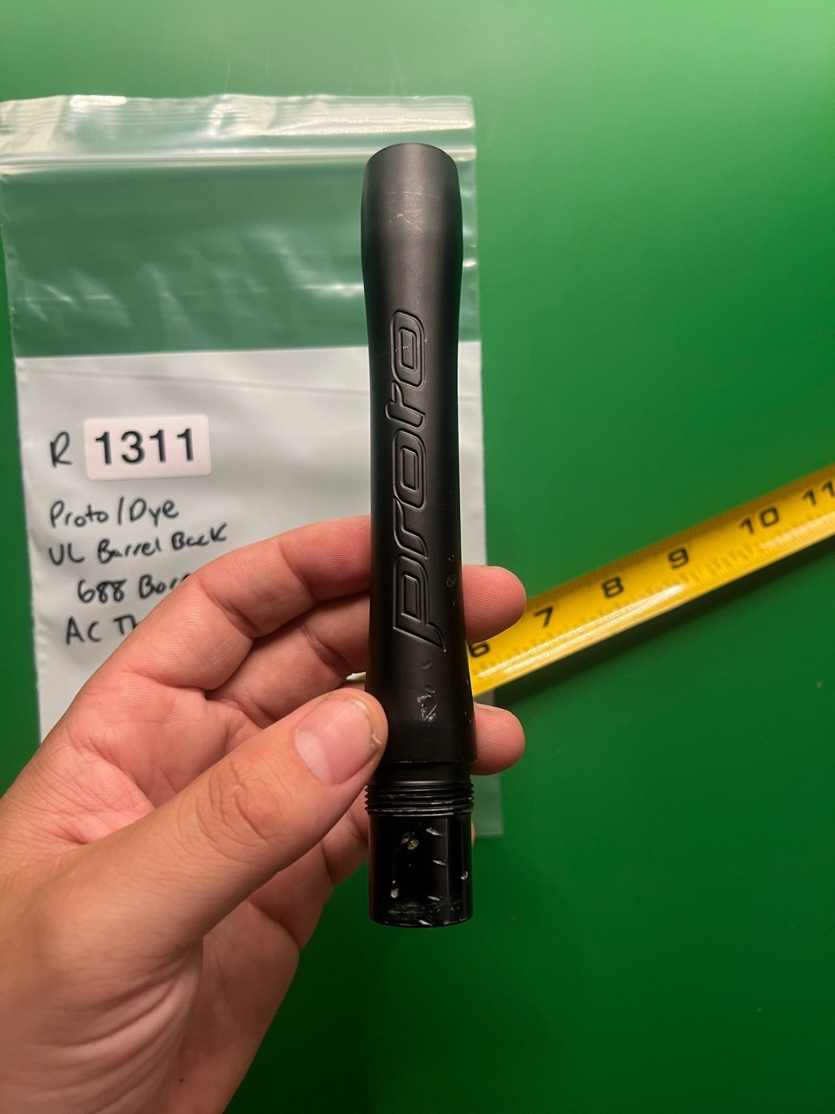 Proto/Dye UL Paintball Barrel Back 688 Bore AC Thread
