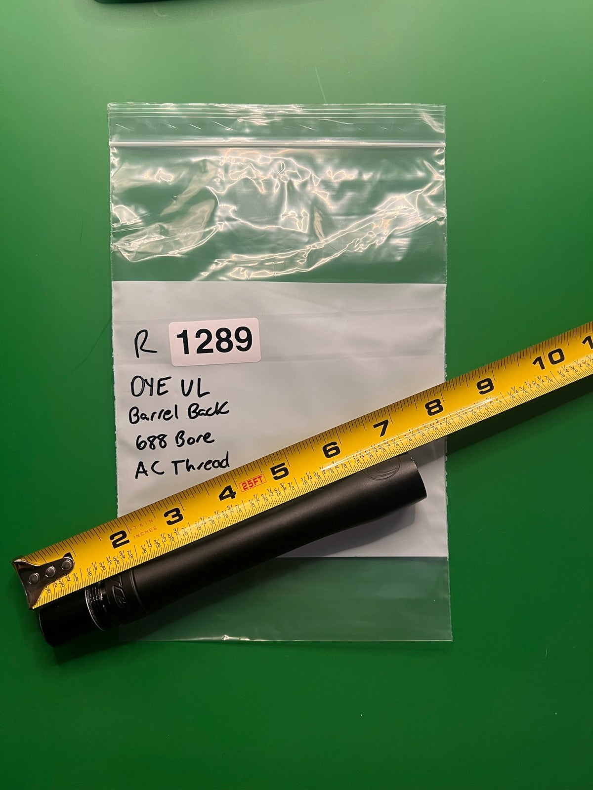 Dye UL Paintball Barrel Back 688 Bore AC Thread