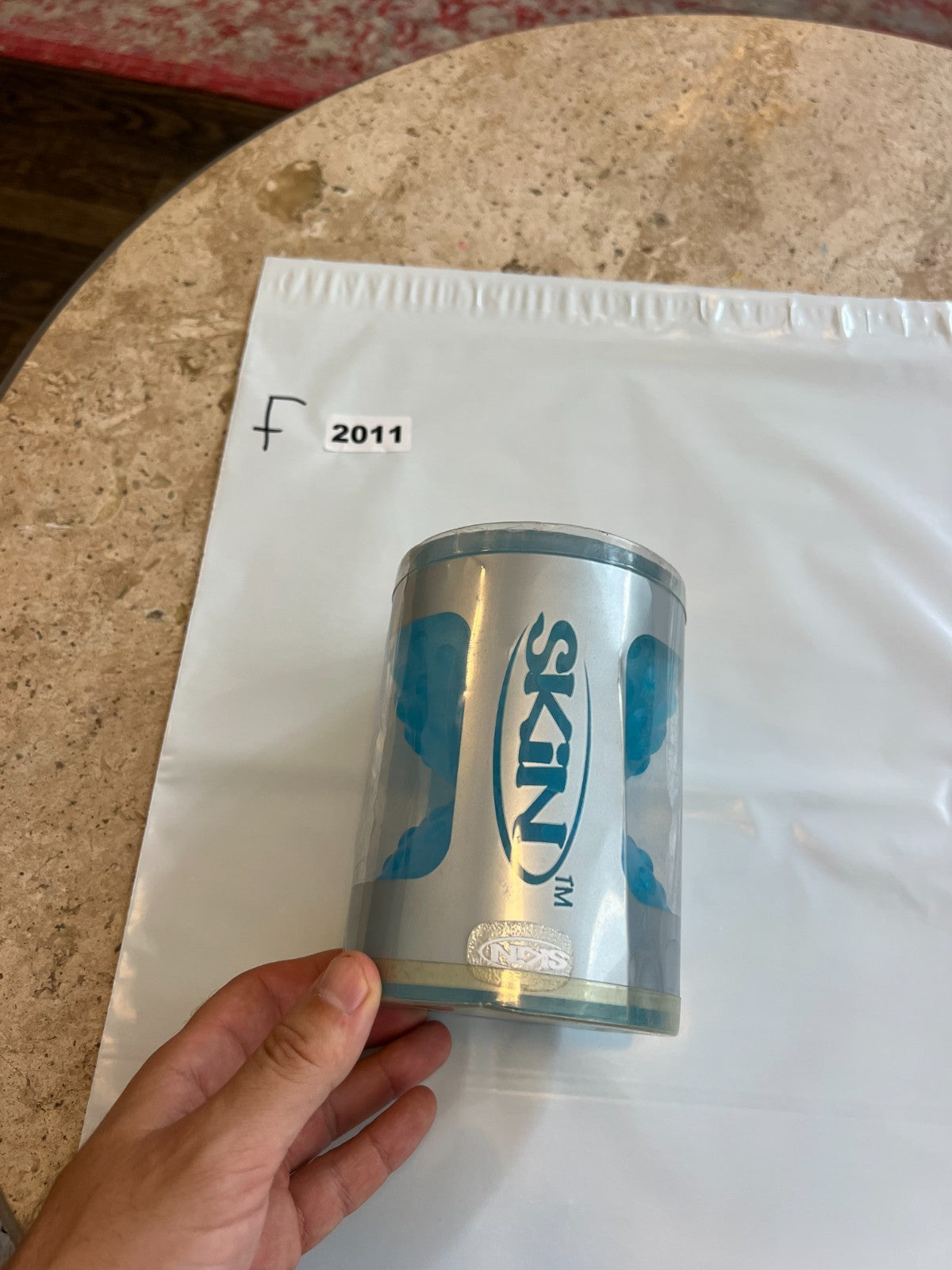 Rare WDP Angel New Old Stock Tank Skin - Blue