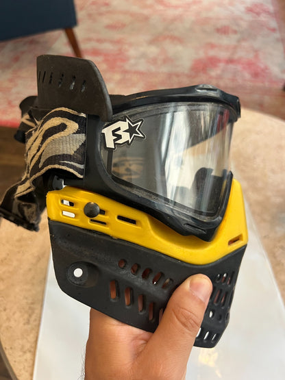 JT OG mask XSV Bottoms and Thick Frames Paintball Mask