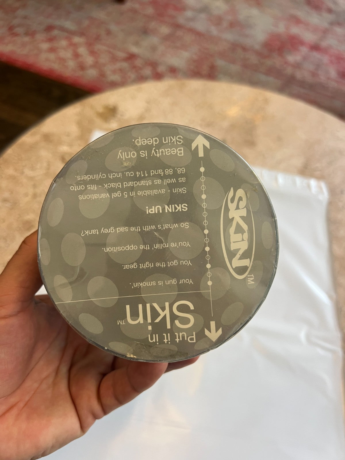 Rare WDP Angel New Old Stock Tank Skin - Blue