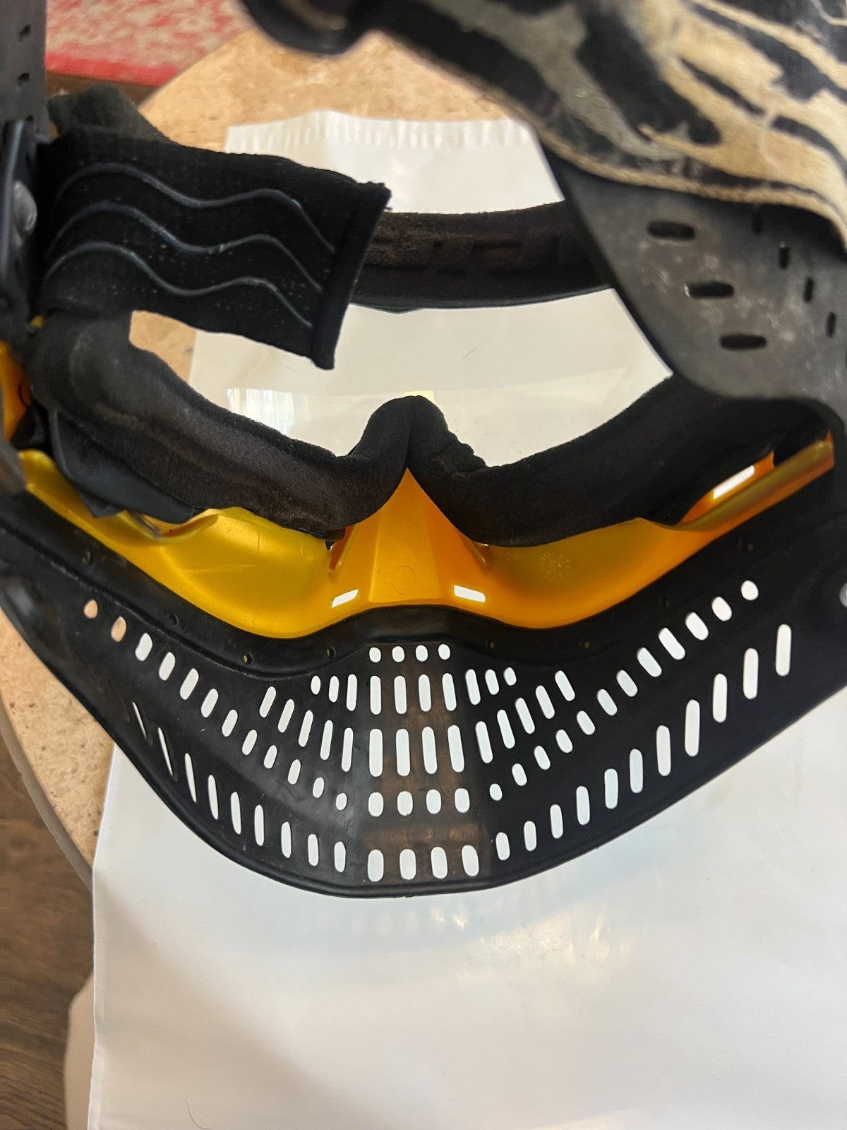 JT OG mask XSV Bottoms and Thick Frames Paintball Mask
