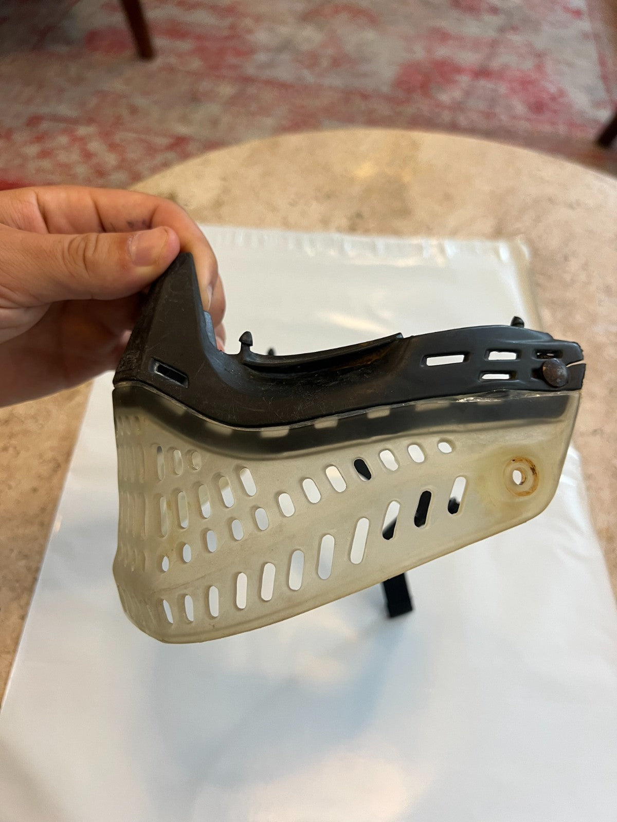 JT OG Clear Bottoms Paintball Mask