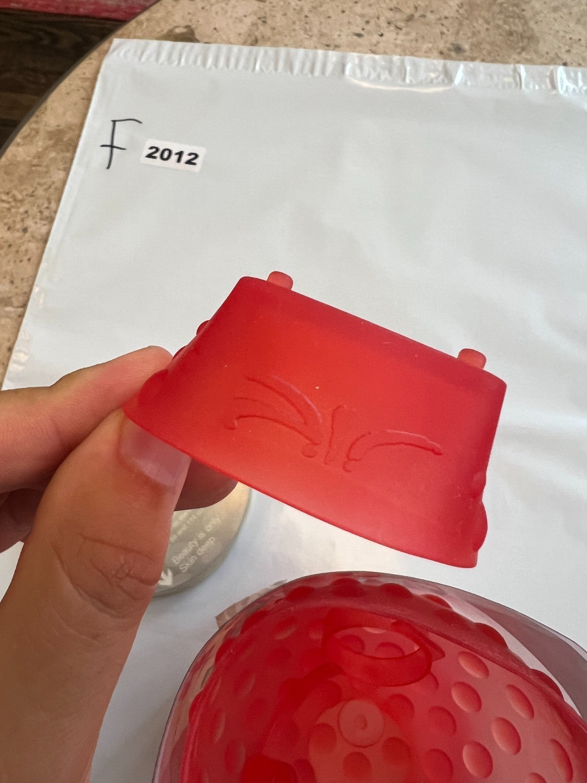 Rare WDP Angel New Old Stock Tank Skin - Red