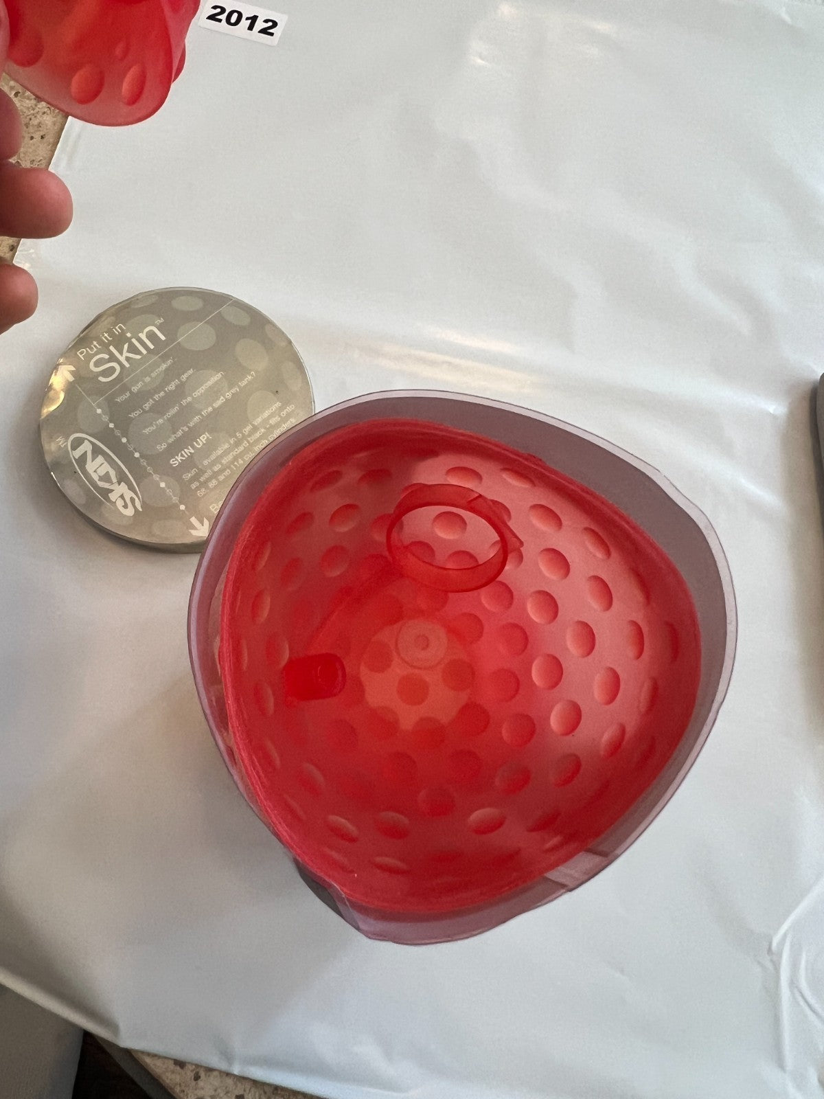 Rare WDP Angel New Old Stock Tank Skin - Red