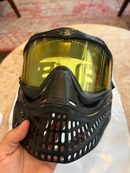 JT OG Black Bottoms and Frame Paintball Mask