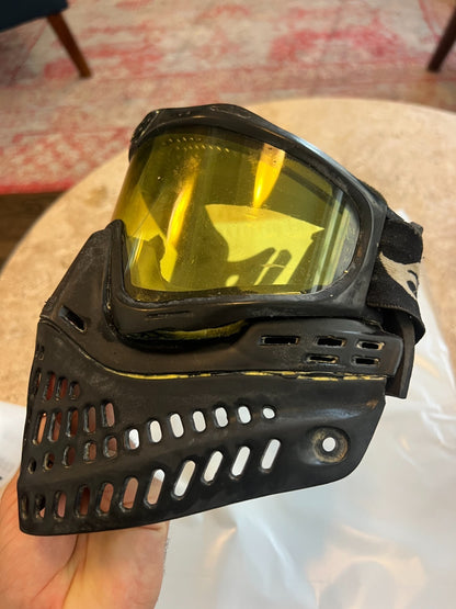 JT OG Black Bottoms and Frame Paintball Mask