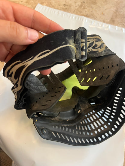 JT OG Black Bottoms and Frame Paintball Mask