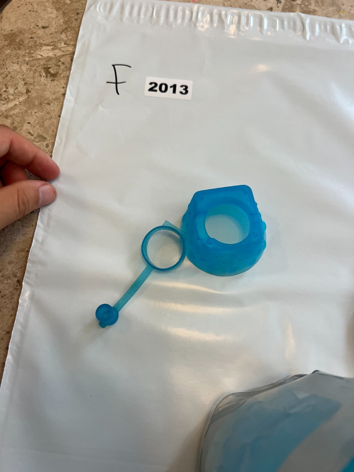 Rare WDP Angel New Old Stock Tank Skin - Blue