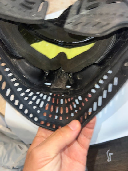 JT OG Black Bottoms and Frame Paintball Mask