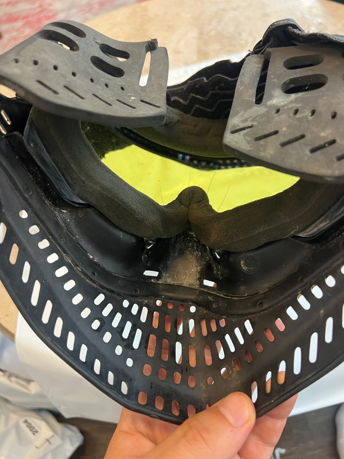 JT OG Black Bottoms and Frame Paintball Mask