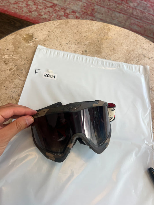 OG JT Camo Frames with Psycho Strap and Ears Paintball Mask