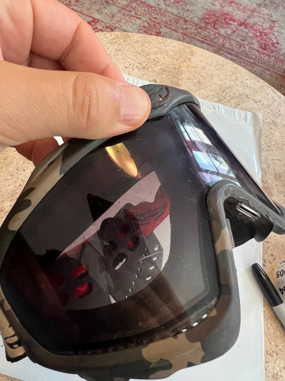 OG JT Camo Frames with Psycho Strap and Ears Paintball Mask