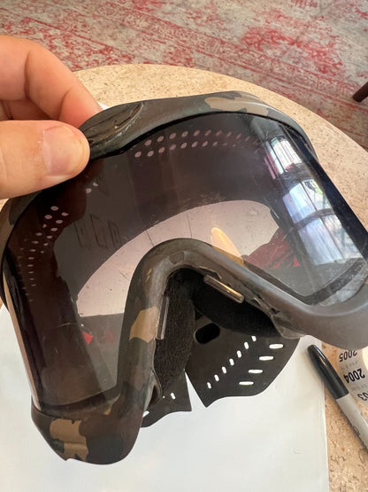 OG JT Camo Frames with Psycho Strap and Ears Paintball Mask