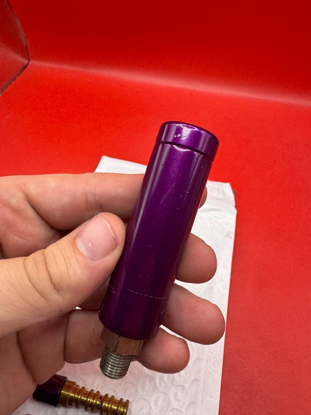 WGP Autococker Purple Bundle -LPR -90° Fittings -3 Way Internals
