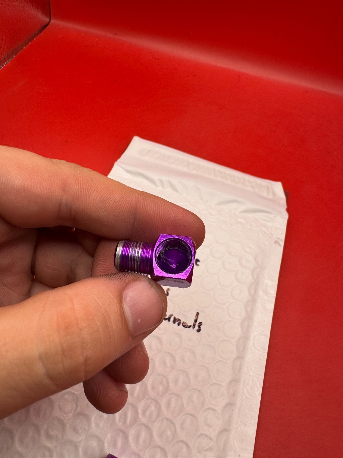 WGP Autococker Purple Bundle -LPR -90° Fittings -3 Way Internals