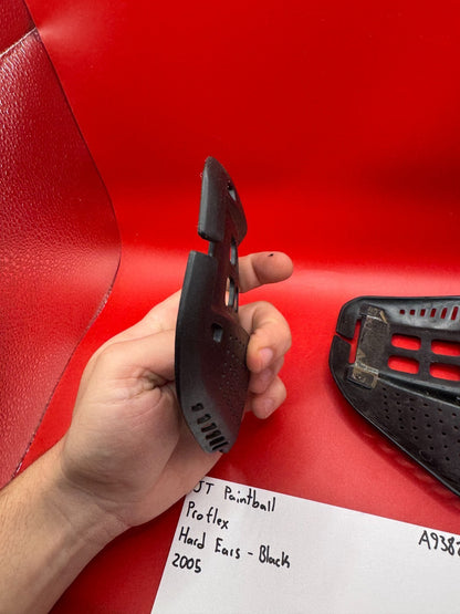 JT Paintball Proflex Hard Ears - Black 2005