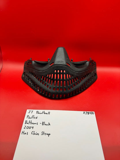 JT Paintball Proflex Bottoms - Black 2004 Has Chin Strap