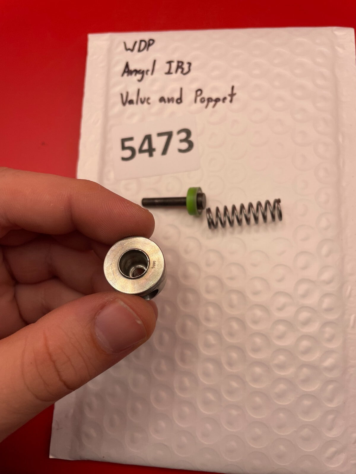 WDP Angel IR3 Valve and Poppet