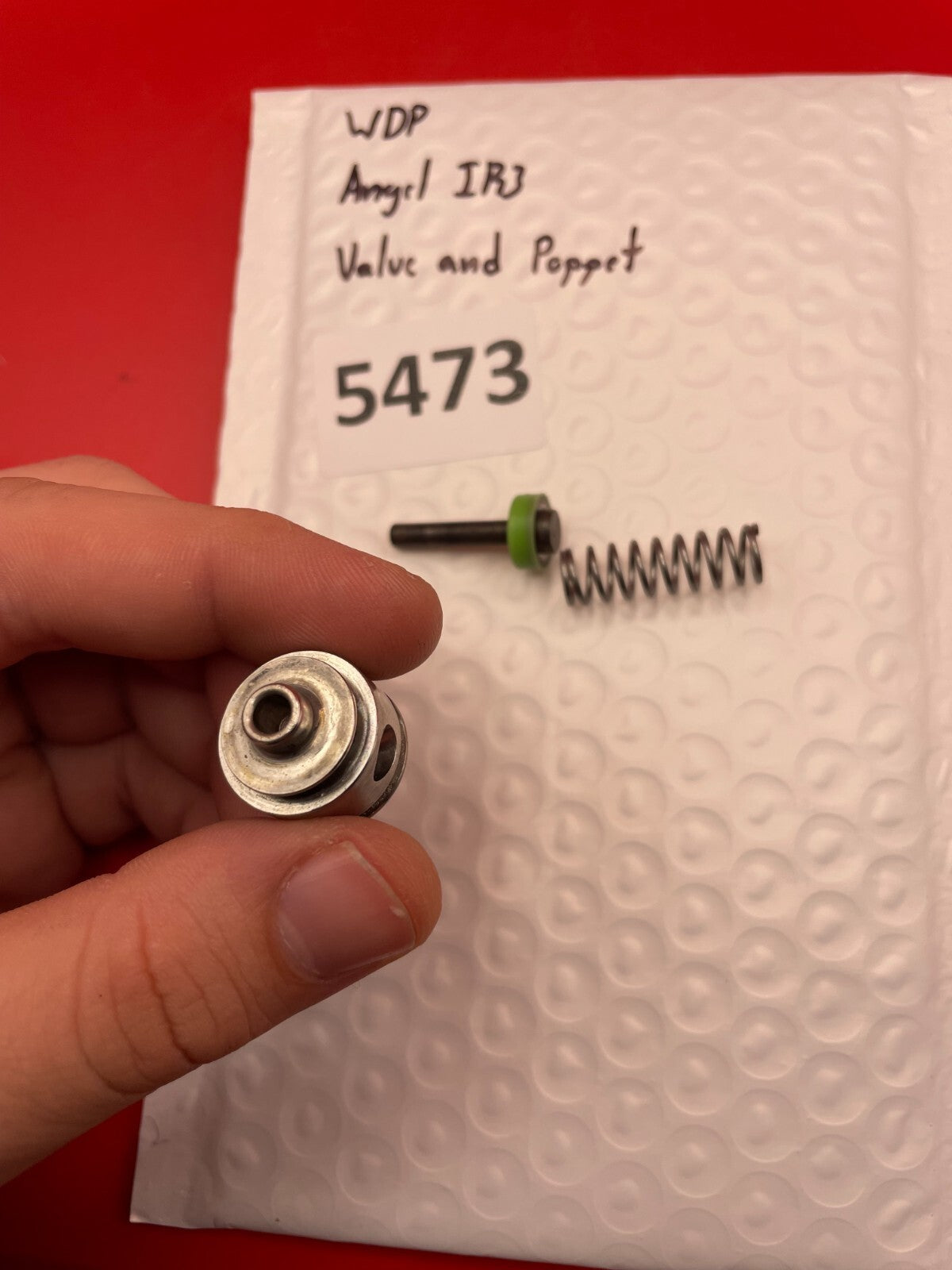 WDP Angel IR3 Valve and Poppet