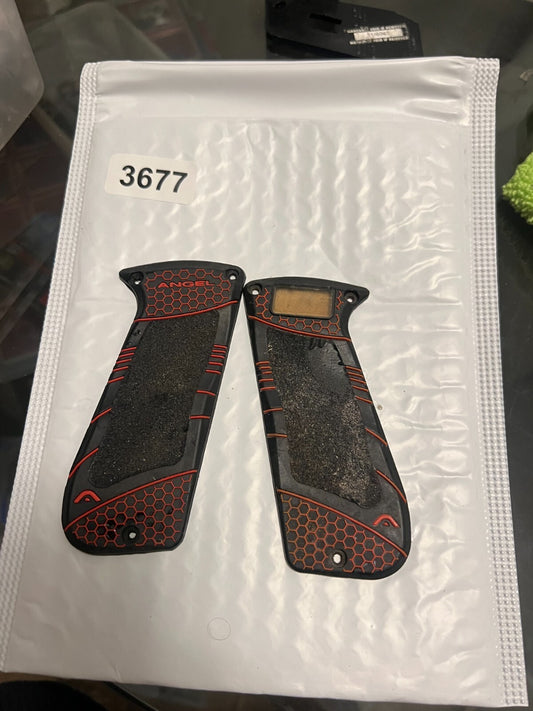 Angel A1 Fly Red Grips - OK shape